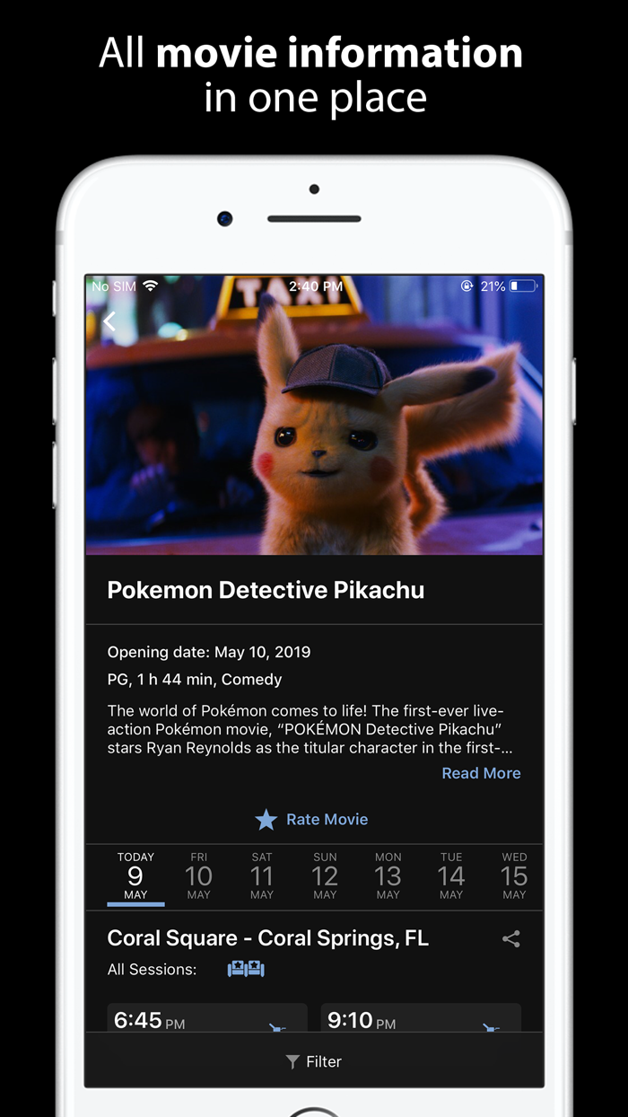 Paragon Theaters App