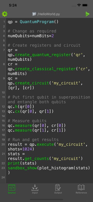 Quantum Programming Compiler