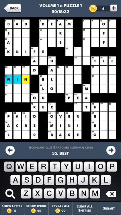 Crosswords Games - Word Puzzle screenshot-4