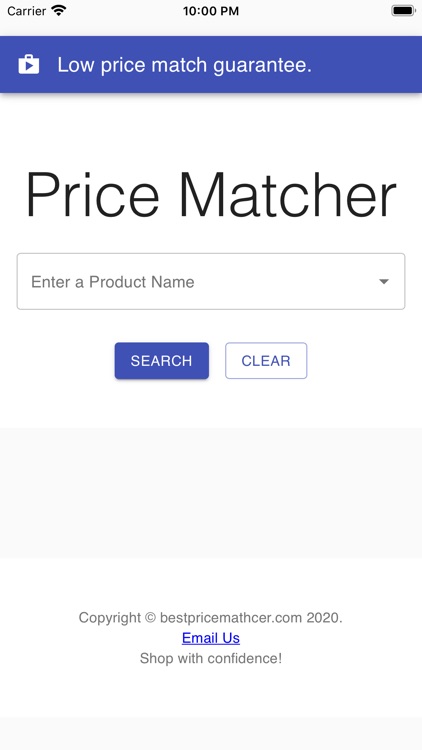 BestPriceMatcher