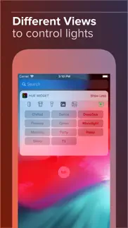 hue widget iphone screenshot 3