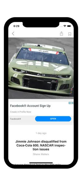 Game screenshot Racing News App apk