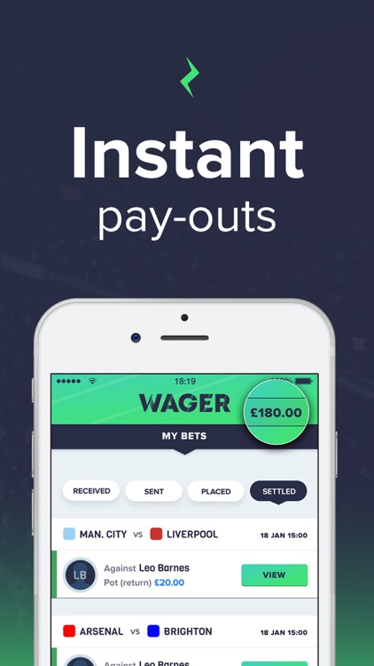 Wager – Social Sports Betting screenshot-5