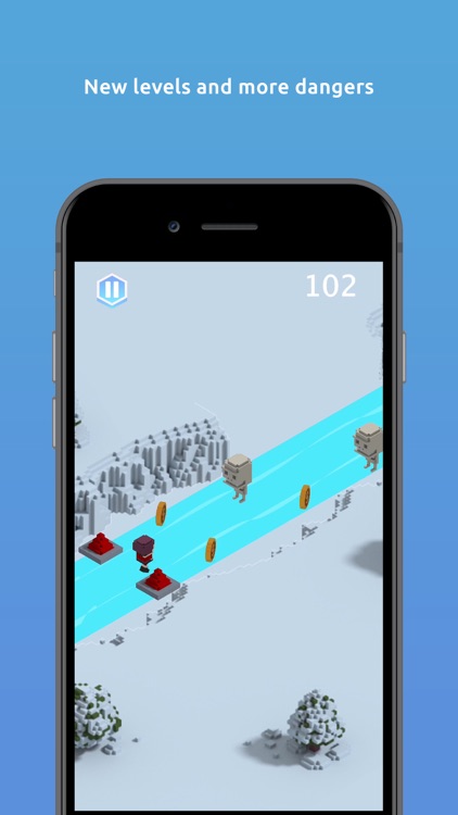 Inuk Arctic 3D running game screenshot-4