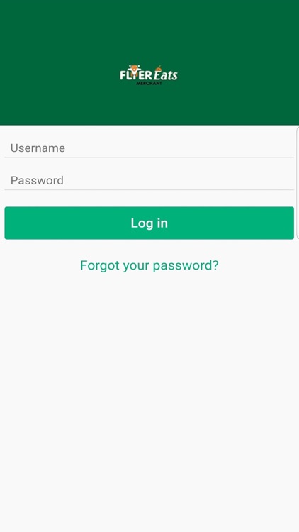 Flyer Eats - RESTAURANT APP