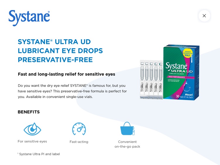 Systane Digital Dry Eye Test