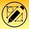 With Geometry Pad you can create fundamental geometric shapes, explore and change their properties, and calculate metrics
