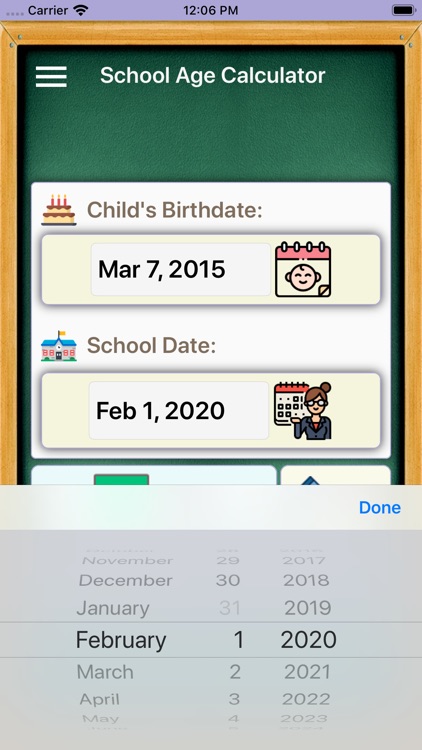 School Age Calculator App 2020