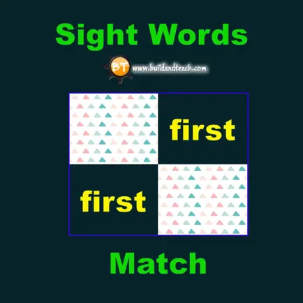 Sight Words Memory Match Cheats