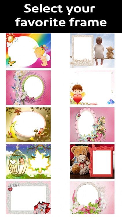 Baby Photo Frames Deluxe