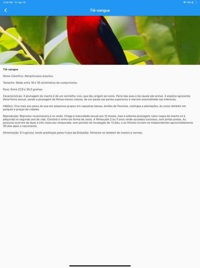 Eco-aves - Biologia