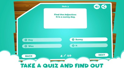 Learning Adjectives Quiz Games screenshot 2
