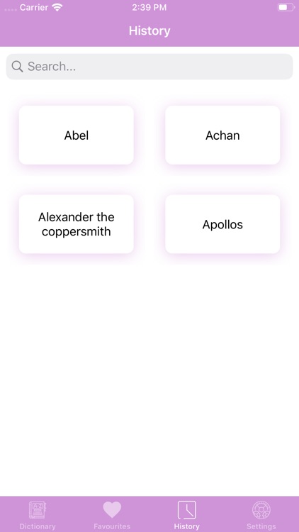 Bible Characters - Dictionary screenshot-5