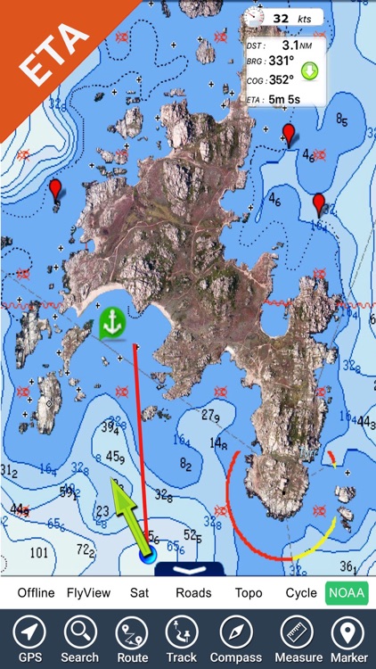 Chesapeake Bay HD - GPS Charts screenshot-4