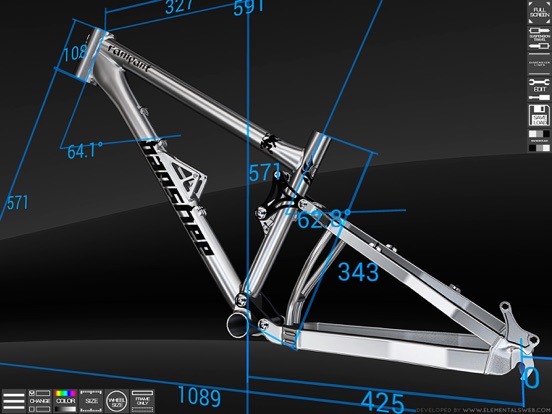 Bike 3D Configurator screenshot