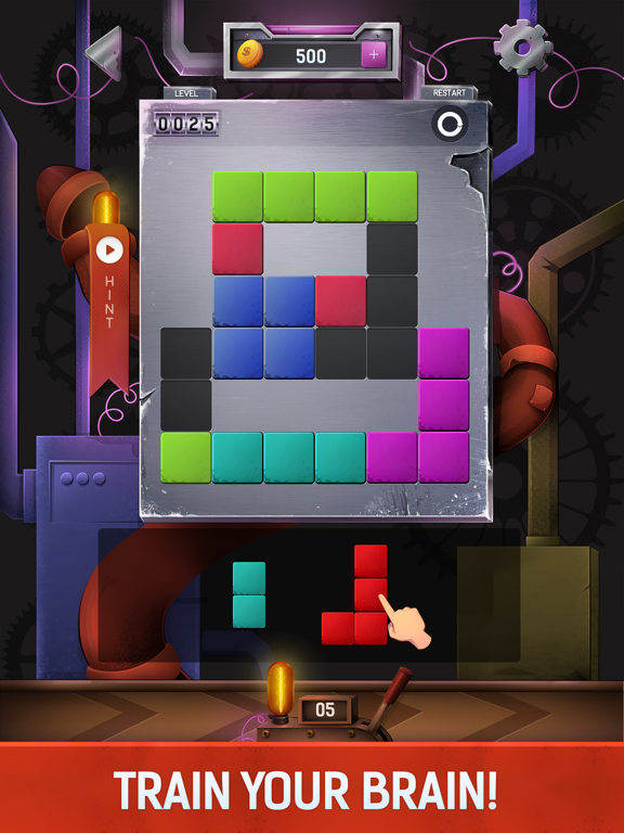 Screenshot #5 pour Rusty Yard: Block Puzzle