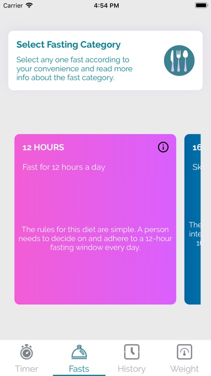 Fasting Time - Tracker