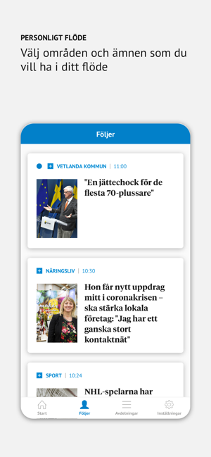 Vetlanda-Posten Nyhetsapp(圖2)-速報App