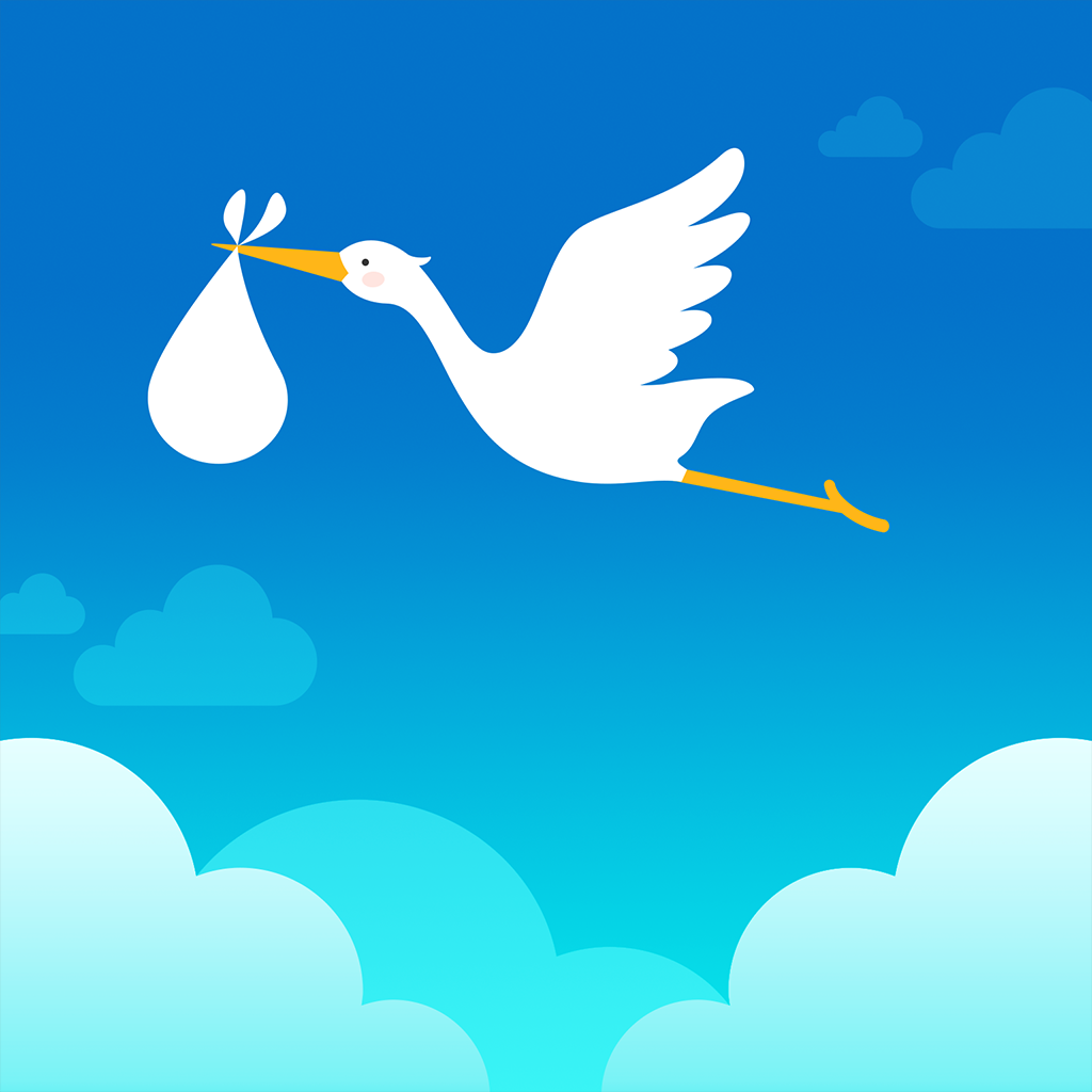 Happy Stork :Pregnancy Support App Icon