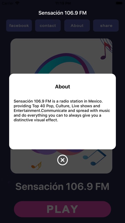 Sensación 106.9 FM screenshot-3