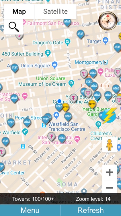 Cellular Network Signal Finder