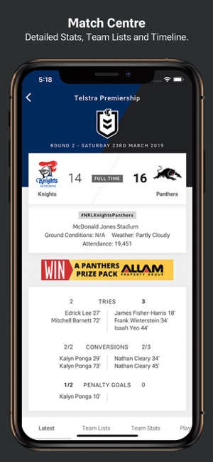 Penrith Panthers(圖2)-速報App