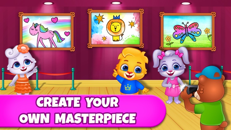 Coloring Games: Painting, Glow screenshot-5