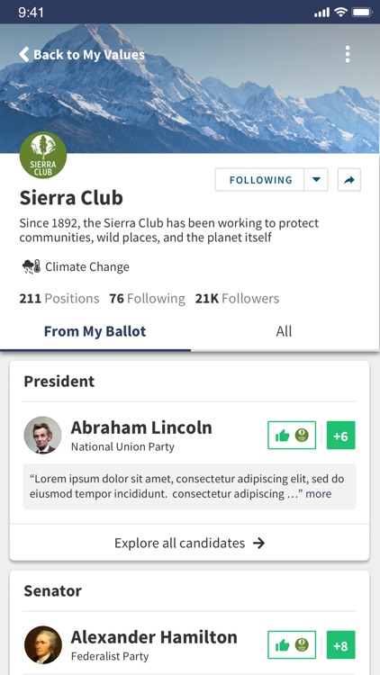 We Vote Ballot Guide, @WeVote screenshot-3
