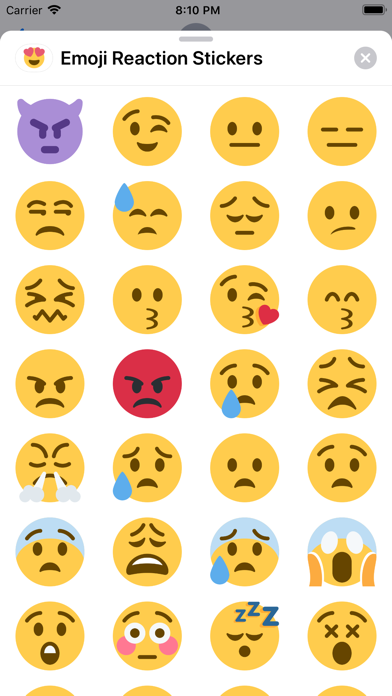 Emoji Reaction Stickers screenshot 3