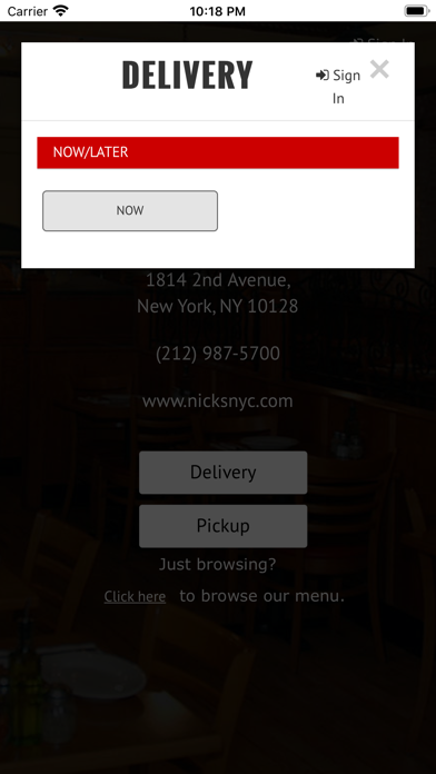 How to cancel & delete Nick's Restaurant & Pizzeria from iphone & ipad 3