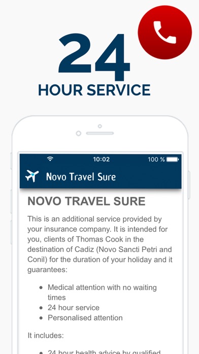 Novo Travel Sure App screenshot 4