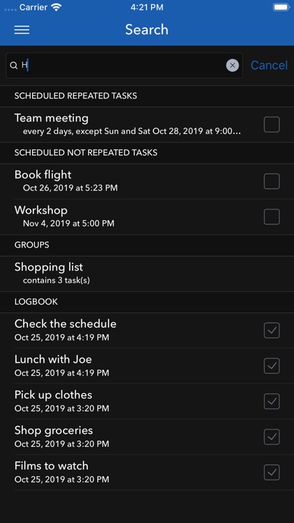 GTD tasks & to-do list screenshot-7