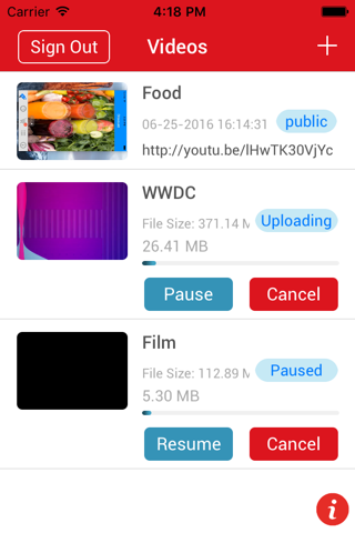 Multi Videos Upload 4 Youtube - náhled