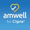 The Amwell for Cigna app allows you to see a doctor on your mobile device at any time