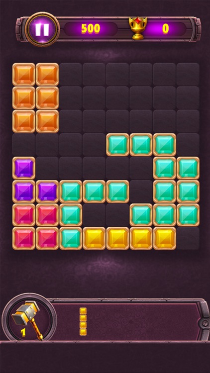 Jewel block puzzle game