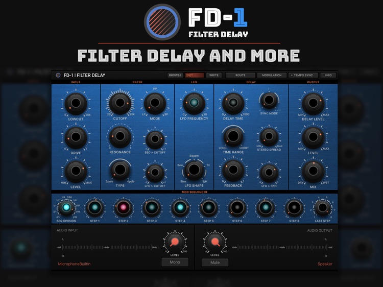 FD-1 Filter Delay