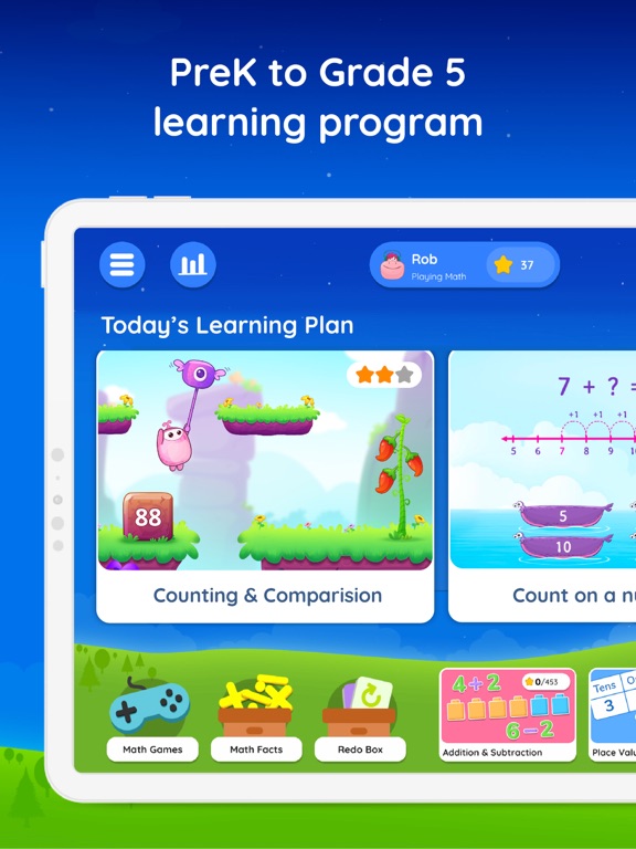 Splash Math: Kindergarten - Grade 5 Learning Games screenshot