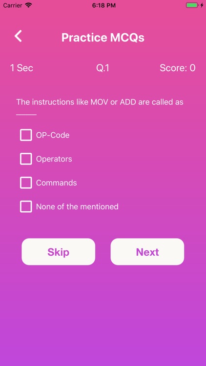 Assembly Language MCQs screenshot-4