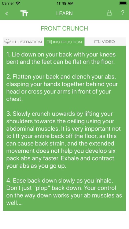 iAbs - Six pack abs exercise screenshot-4