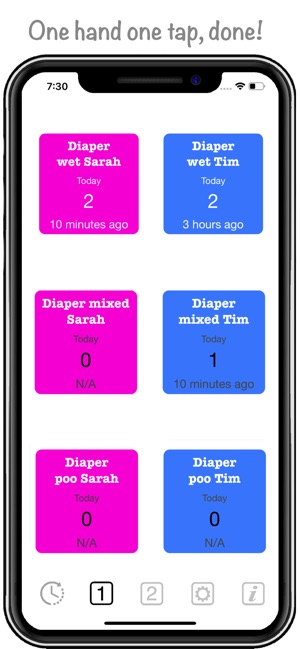 Newborn Twins Log & Tracker(圖1)-速報App