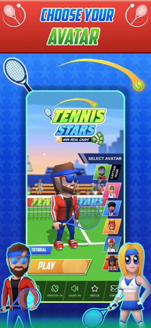 Tennis Stars: Win Real Cash(圖2)-速報App