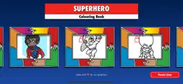 Game screenshot Colouring Superheroes apk