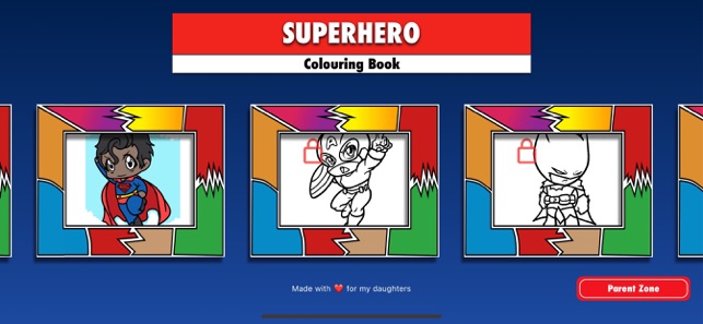 Colouring Superheroes(圖2)-速報App