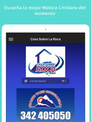 Bildschirmfoto 3 Radio Casa Sobre La Roca iphone