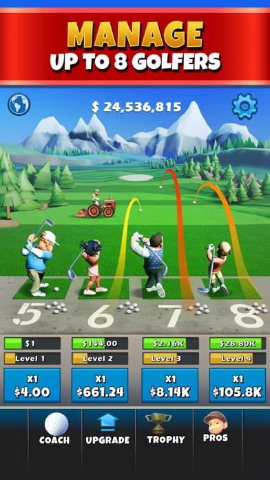 Idle Golf Screenshot 1