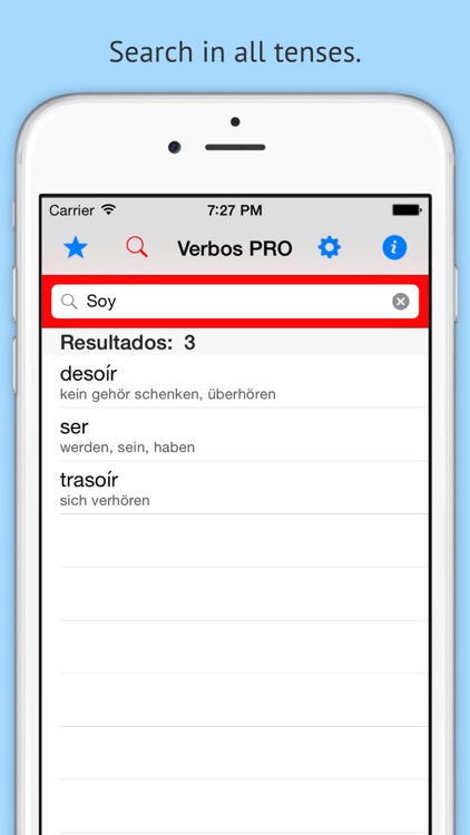 10000 spanish verbs PRO screenshot-3