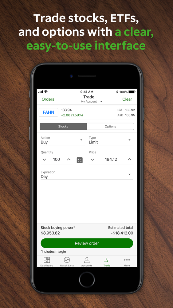 TD Ameritrade Mobile App for iPhone - Free Download TD ...