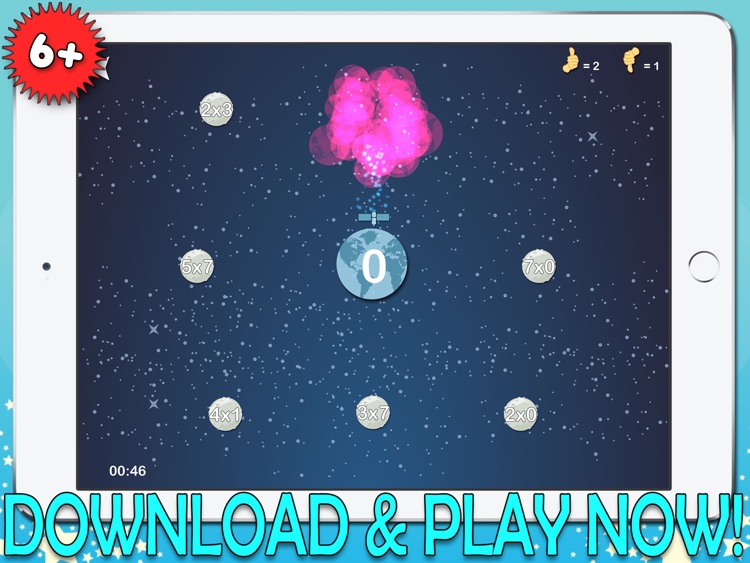 Multiplications Asteroids HD screenshot-4