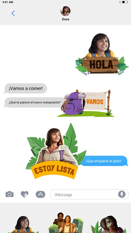 Stickers Oficiales de Dora