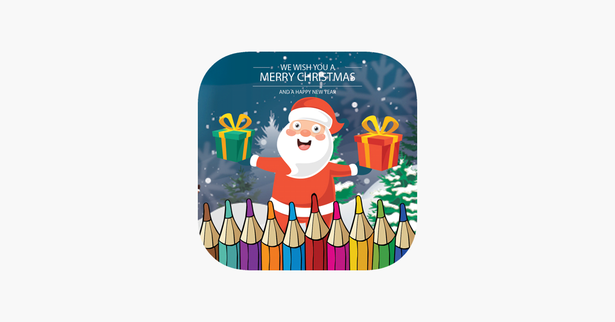 Santa Claus Coloring Books trên App Store